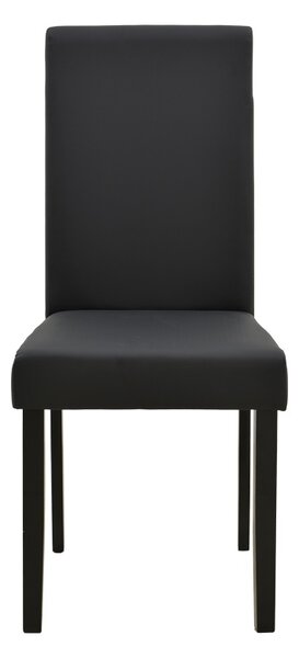 Scaun Zeben, Negru, 43.5x55.5x93.5 cm