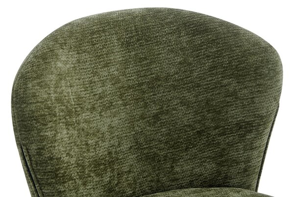 Scaun Mercy, Verde inchis, 57x60.5x79 cm