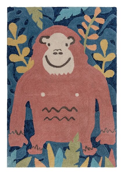 Covor pentru copii Flair Rugs Jungle Monkey, 80x120 cm
