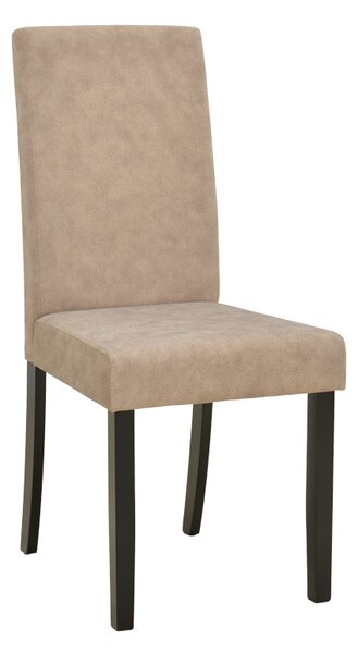 Scaun Zeben, Bej/Negru, 43.5x55.5x93.5 cm