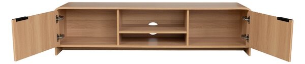 Comoda TV Anfen, Natural, 160x39x40.5 cm