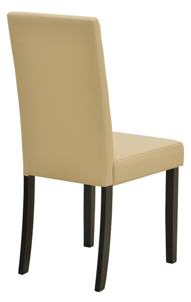 Scaun Zeben, Ecru, 43.5x55.5x93.5 cm