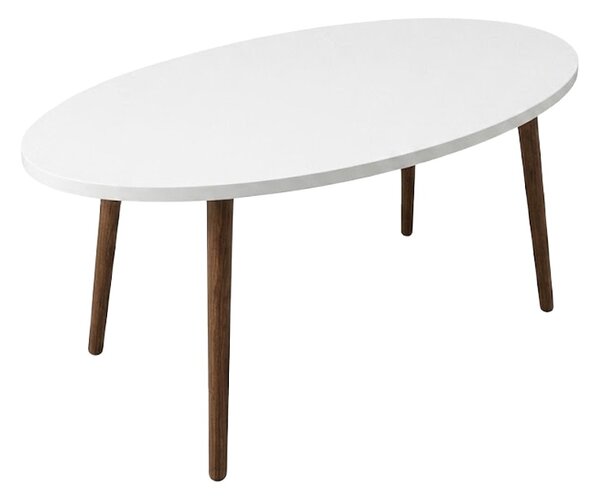 Masuta de cafea Sartori, Alb, 90x45x43 cm