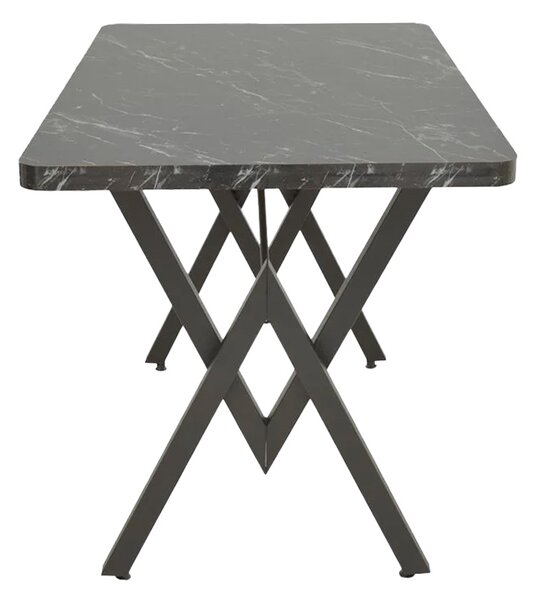 Masa Vertex, Negru, 110x70x72 cm