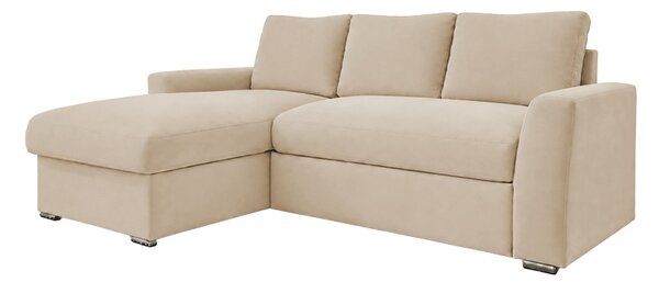 Canapea extensibila Belle, Bej, 236x164x88 cm