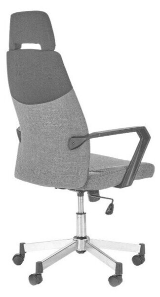 Scaun de birou Houston 479, Negru, Gri, 113x58x59cm, 14 kg