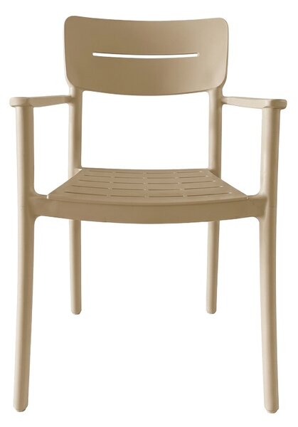 Scaun Pilma, Cappuccino, 57x54x82 cm
