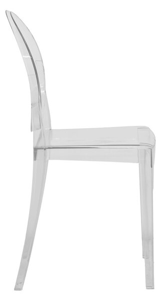 Scaun Narova, Transparent, 40x45x92 cm