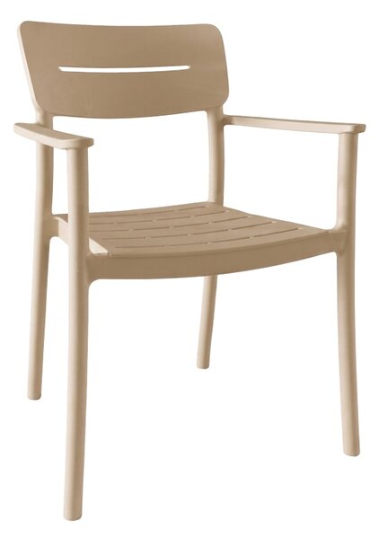 Scaun Pilma, Cappuccino, 57x54x82 cm