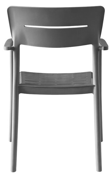 Scaun Pilma, Antracit, 57x54x82 cm