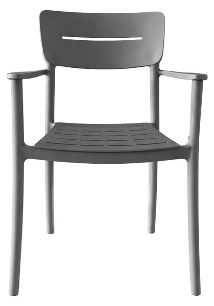 Scaun Pilma, Antracit, 57x54x82 cm