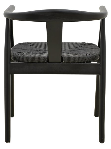 Scaun Gernine, Negru, 56x49x73 cm
