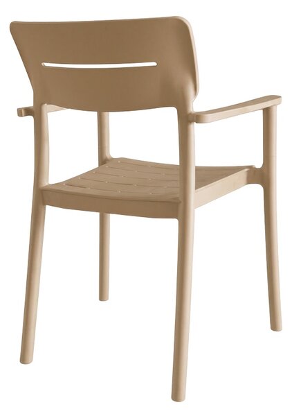 Scaun Pilma, Cappuccino, 57x54x82 cm