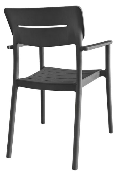 Scaun Pilma, Antracit, 57x54x82 cm