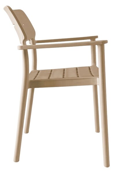 Scaun Pilma, Cappuccino, 57x54x82 cm