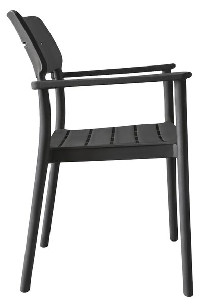 Scaun Pilma, Antracit, 57x54x82 cm