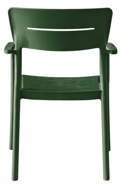 Scaun Pilma, Verde inchis, 57x54x82 cm