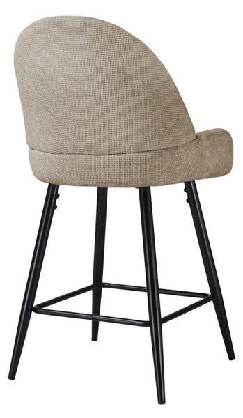 Scaun de bar Finda, Bej, 54x51x102 cm