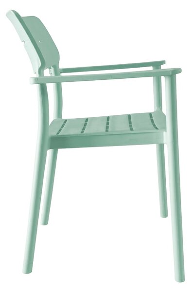 Scaun Pilma, Menta, 57x54x82 cm