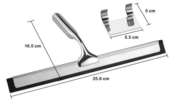 Rea Rea, spatulă pentru baie, cupru mat, REA-72065
