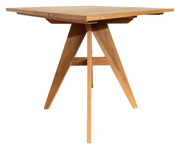 Masa dining Cadrada, Natural, 80x80x76 cm