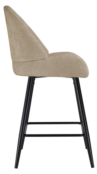 Scaun de bar Finda, Bej, 54x51x102 cm