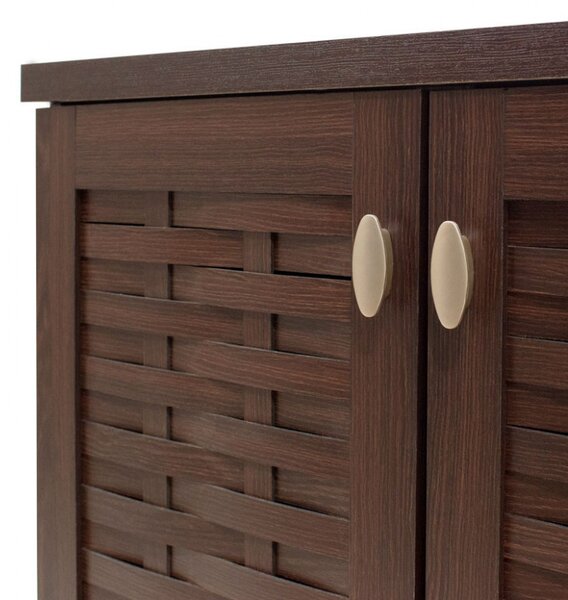 Dulap Pantofi Mantam 16 Perechi Nuc 115.5x40x92 cm