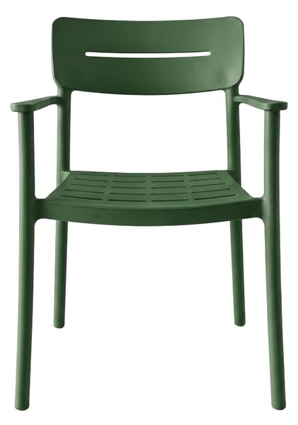 Scaun Pilma, Verde inchis, 57x54x82 cm