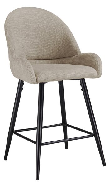 Scaun de bar Finda, Bej, 54x51x102 cm