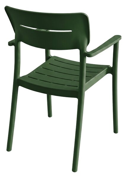 Scaun Pilma, Verde inchis, 57x54x82 cm