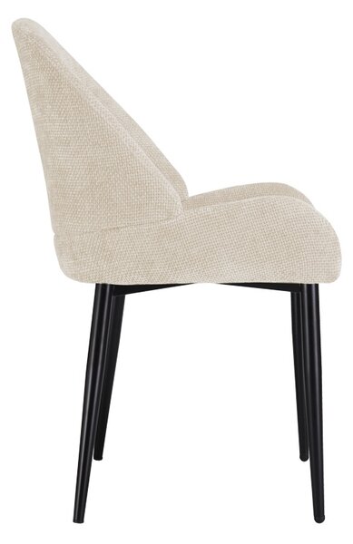 Scaun Finda, Alb, 59x54x86.5 cm