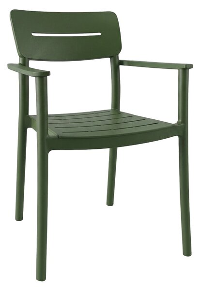 Scaun Pilma, Verde inchis, 57x54x82 cm