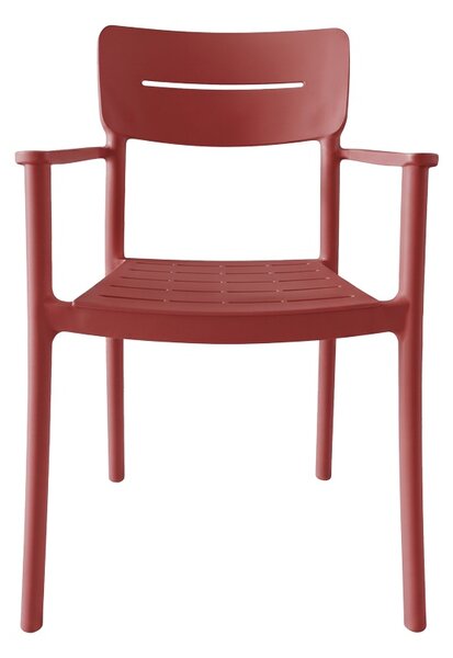 Scaun Pilma, Rosu bordo, 57x54x82 cm