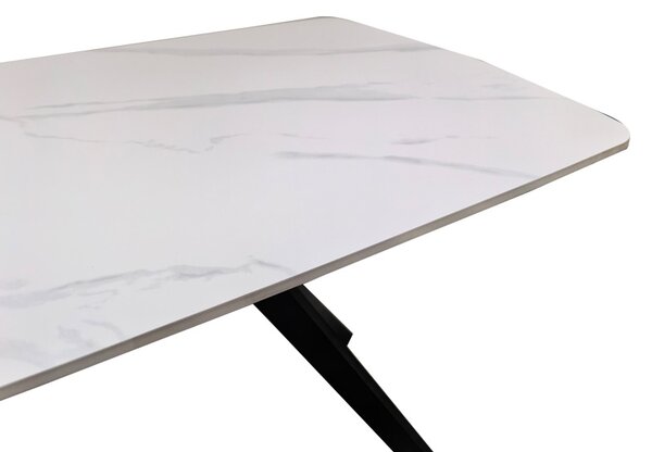 Masa Ezali, Alb, 180x90x75 cm