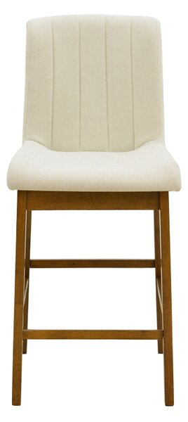 Scaun de bar Dalby, Ecru, 50x45x102.5 cm