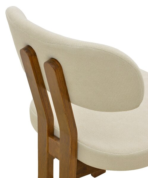 Scaun Genoa, Ecru, 50x53x82 cm