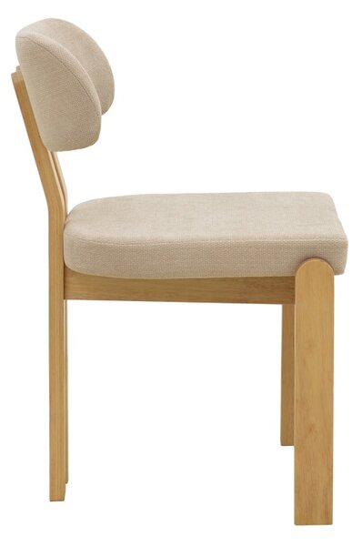 Scaun Genoa, Bej, 50x43x82 cm
