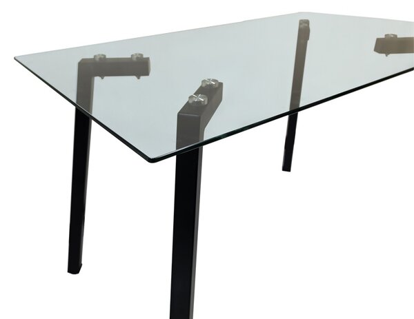 Masa Titta, Negru, 120x70x75 cm