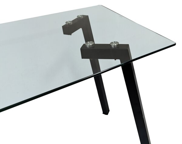 Masa Titta, Negru, 120x70x75 cm