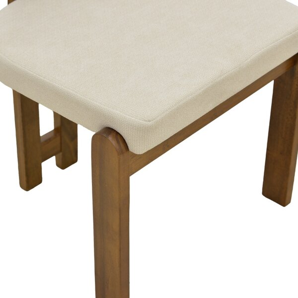 Scaun Genoa, Ecru, 50x53x82 cm