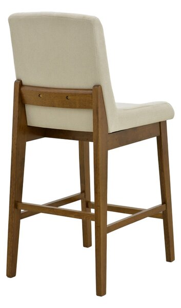 Scaun de bar Dalby, Ecru, 50x45x102.5 cm