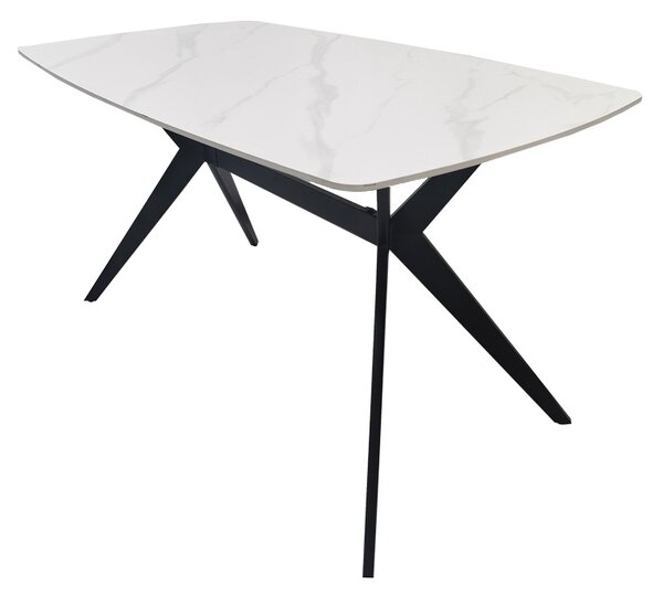 Masa Ezali, Alb, 140x80x75 cm