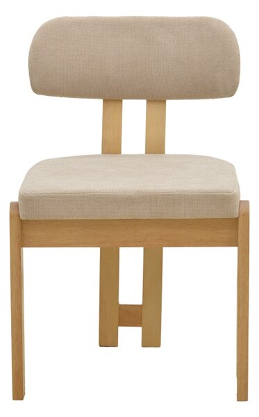 Scaun Genoa, Bej, 50x43x82 cm