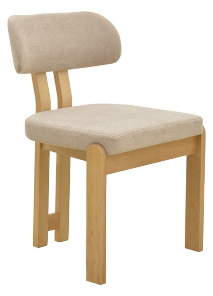 Scaun Genoa, Bej, 50x43x82 cm