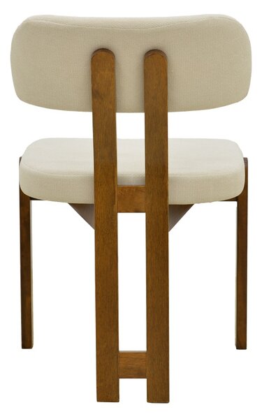 Scaun Genoa, Ecru, 50x53x82 cm