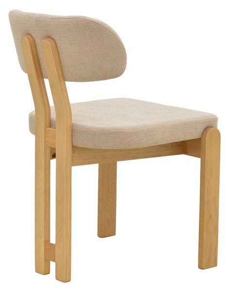 Scaun Genoa, Bej, 50x43x82 cm
