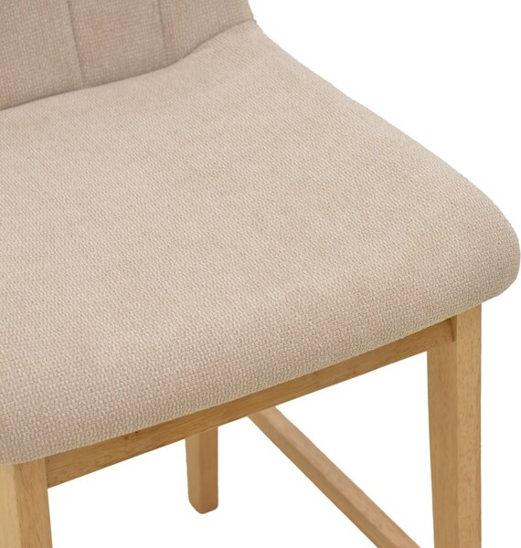 Scaun de bar Dalby, Bej, 50x45x102.5 cm