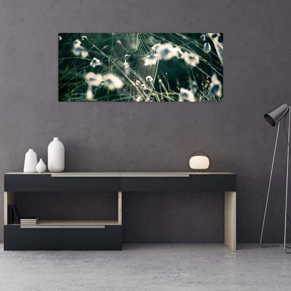 Tablou - Pânză de păianjen (120x50 cm)