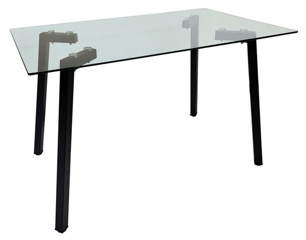 Masa Titta, Negru, 120x70x75 cm