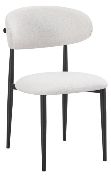 Scaun Folegio, Ivory, 46x55x80 cm